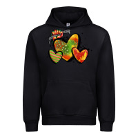 Black juneteenth hearts Urban Hoodie - MaliasSmallBusiness