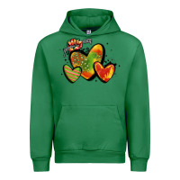 Emerald juneteenth hearts Urban Hoodie - MaliasSmallBusiness