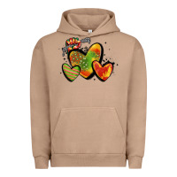 Pigment Burro juneteenth hearts Urban Hoodie - MaliasSmallBusiness
