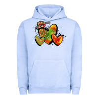 Pigment Grape Ice juneteenth hearts Urban Hoodie - MaliasSmallBusiness