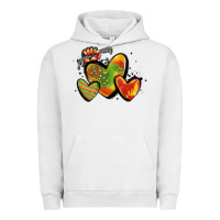 Juneteenth Hearts Urban Hoodie | Teevron