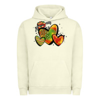 Pigment Pistachio juneteenth hearts Urban Hoodie - MaliasSmallBusiness