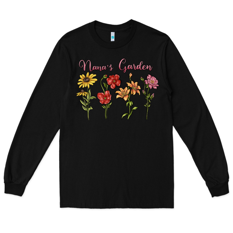 Nana's Garden Long Sleeve Tee by MaliasSmallBusiness | Teevron