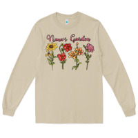 Mushroom nana's garden Long Sleeve Tee - MaliasSmallBusiness