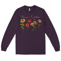 Plum nana's garden Long Sleeve Tee - MaliasSmallBusiness