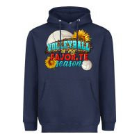 Navy volleyball is my favorite season Heavyweight Hoodie - HRA Design Shop