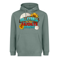 Sage volleyball is my favorite season Heavyweight Hoodie - HRA Design Shop