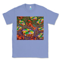 Colony Blue Mardi gras king cake and crawfish Classic Tee - RanaPortraitStore
