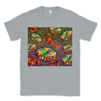 Heather Grey Mardi gras king cake and crawfish Classic Tee - RanaPortraitStore