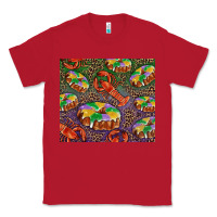 Red Mardi gras king cake and crawfish Classic Tee - RanaPortraitStore