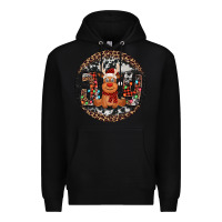 Black joy reindeer christmas ornament Premium Hoodie - Jasminsmagicworld