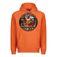 Carrot joy reindeer christmas ornament Premium Hoodie - Jasminsmagicworld