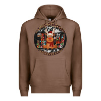 Chestnut joy reindeer christmas ornament Premium Hoodie - Jasminsmagicworld