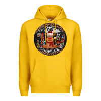 Lemon joy reindeer christmas ornament Premium Hoodie - Jasminsmagicworld