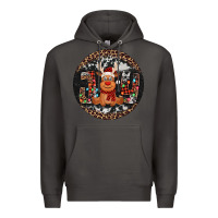Smoke joy reindeer christmas ornament Premium Hoodie - Jasminsmagicworld