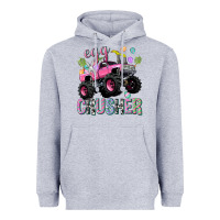 Heather Grey easter egg crusher neo Heavyweight Hoodie - Neo Western