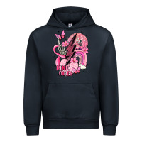 Navy pink vibes Urban Hoodie - MaliasSmallBusiness