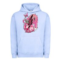 Pigment Grape Ice pink vibes Urban Hoodie - MaliasSmallBusiness