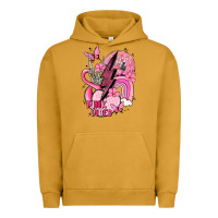 Pigment Peanut Butter pink vibes Urban Hoodie - MaliasSmallBusiness