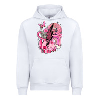 White pink vibes Urban Hoodie - MaliasSmallBusiness