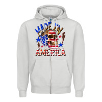 Made In America Zipper Hoodie | Teevron