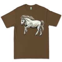 Cacao percheron horse Premium Tee - LillyAllenDesigns