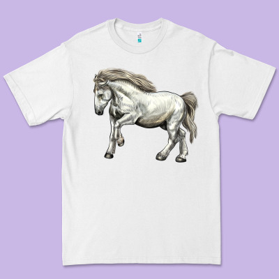 Percheron Horse Premium Tee Designed By Lillyallendesigns