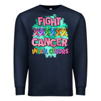 Navy fight cancer in all colors Premium Sweatshirt - AdoDesignShop