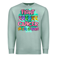 Seafoam fight cancer in all colors Premium Sweatshirt - AdoDesignShop