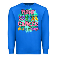 True Royal fight cancer in all colors Premium Sweatshirt - AdoDesignShop
