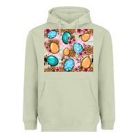 Matcha Easter eggs cowhide leopard tumbler Easter Day Heavyweight Hoodie - Neo Western