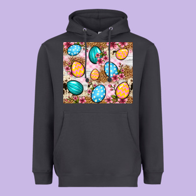 Easter Eggs Cowhide Leopard Tumbler Easter Day Heavyweight Hoodie Designed By Neo Western