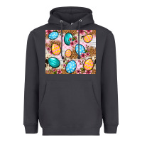 Smoke Easter eggs cowhide leopard tumbler Easter Day Heavyweight Hoodie - Neo Western