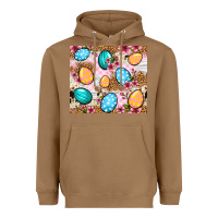 Toasted Coconut Easter eggs cowhide leopard tumbler Easter Day Heavyweight Hoodie - Neo Western