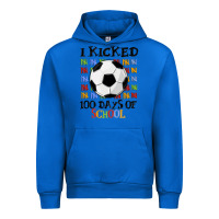 Cobalt i kicked 100 days of school Urban Hoodie - MaliasSmallBusiness
