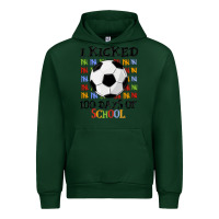 Forest Green i kicked 100 days of school Urban Hoodie - MaliasSmallBusiness