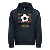 Navy i kicked 100 days of school Urban Hoodie - MaliasSmallBusiness