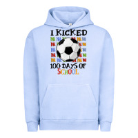 Pigment Grape Ice i kicked 100 days of school Urban Hoodie - MaliasSmallBusiness