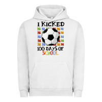 Pigment Lunar Rock i kicked 100 days of school Urban Hoodie - MaliasSmallBusiness
