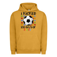 Pigment Peanut Butter i kicked 100 days of school Urban Hoodie - MaliasSmallBusiness