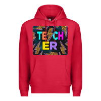 Cardinal Teacher Flash Premium Hoodie - LillyAllenDesigns