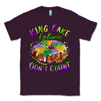 Plum mardi gras king cake calories don't count Classic Tee - RanaPortraitStore