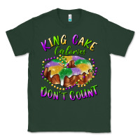 Sports Green mardi gras king cake calories don't count Classic Tee - RanaPortraitStore