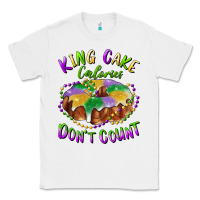 White mardi gras king cake calories don't count Classic Tee - RanaPortraitStore