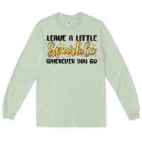 Matcha leave a little sparkle wherever you go Long Sleeve Tee - MaliasSmallBusiness