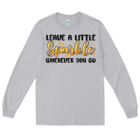 Moon Dust leave a little sparkle wherever you go Long Sleeve Tee - MaliasSmallBusiness