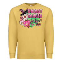 Antique Gold breast cancer is boo shit Premium Sweatshirt - AdoDesignShop