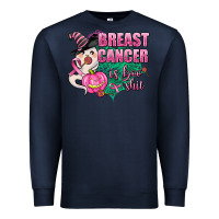Navy breast cancer is boo shit Premium Sweatshirt - AdoDesignShop