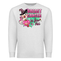 Oatmeal Heather breast cancer is boo shit Premium Sweatshirt - AdoDesignShop
