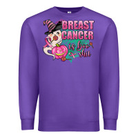 Purple breast cancer is boo shit Premium Sweatshirt - AdoDesignShop
